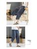 Men's Lightweight Cotton-Linen Wide-Leg Casual Pants