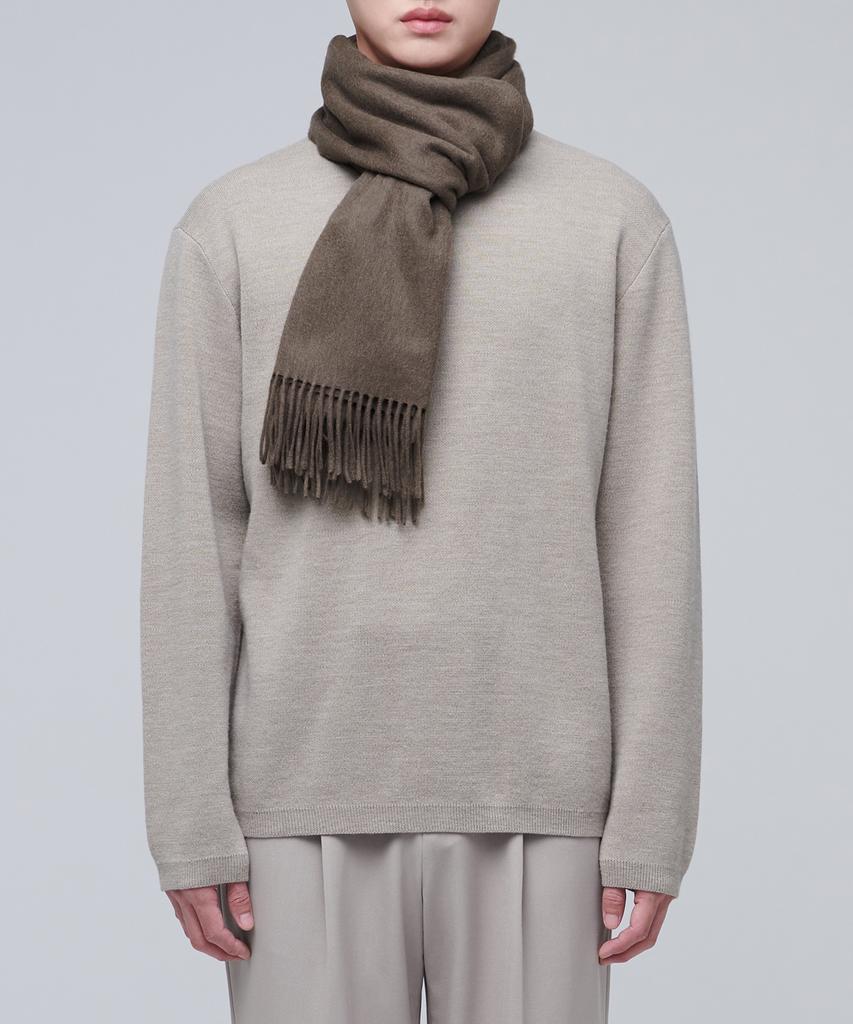 MUSINSA STANDARD 100% Merino Wool Scarf [Mocha]