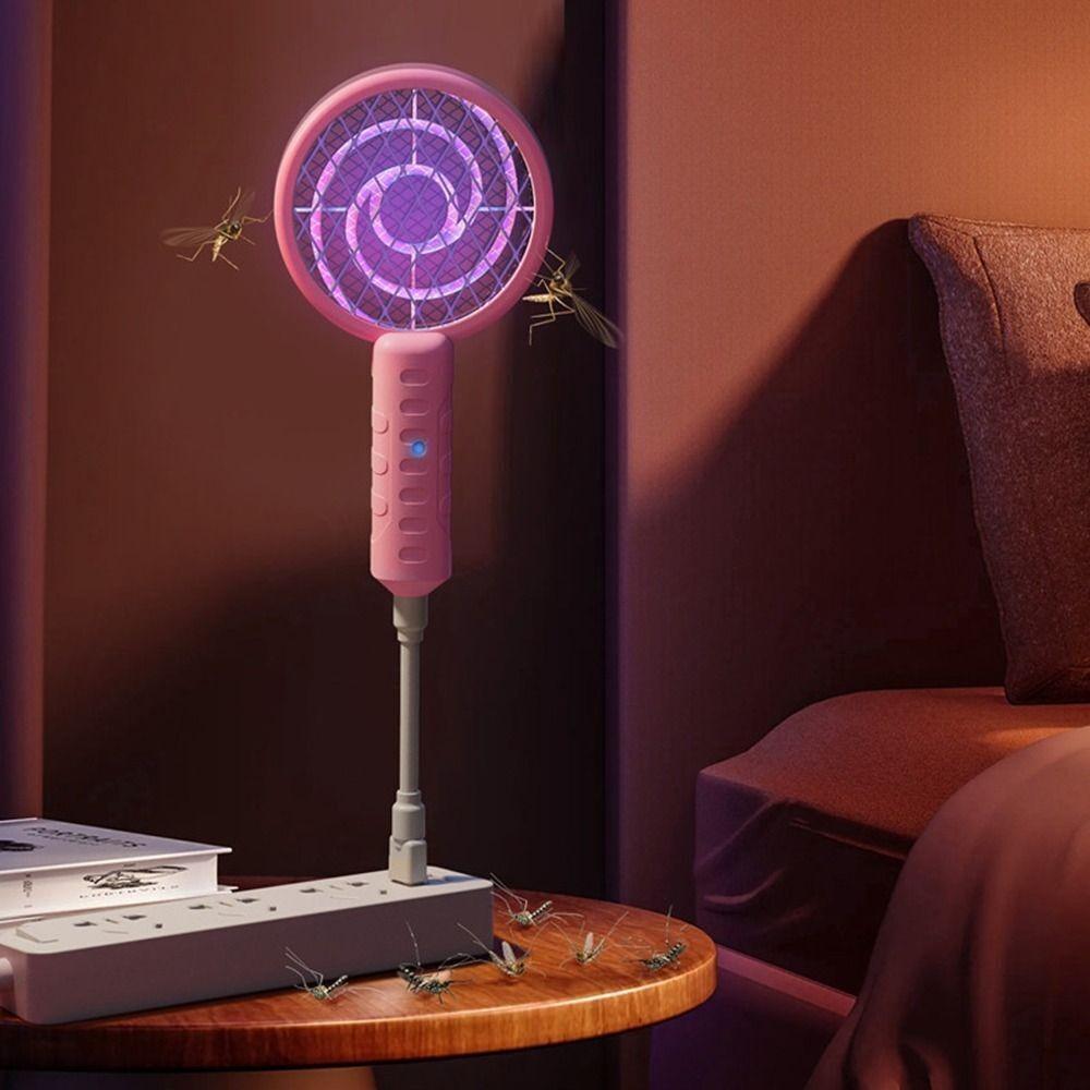 Usb Insect Racket UV Light Mosquito Trap Lamp New Mosquito Swatter  Home
