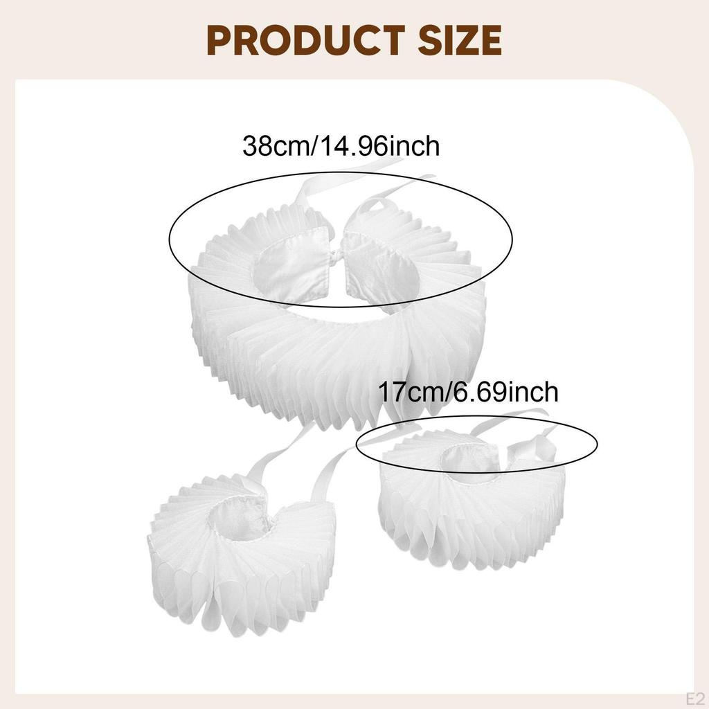 Colonial Gothic Retro Design Adjustable False Neck