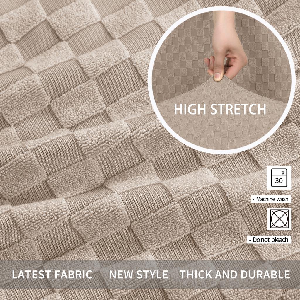 Knitted Square Jacquard Thickened Stretch Sofa Cover Fabric All-inclusive Full Cover Sofa Cushion Cover