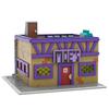 Hot Simpsoned Modular Moe's Tavern Building Blocks Architecture Skyline Idea Street View Skyline Toys Adults Kids Christmas Gift