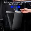 Large Capacity Foldable Waterproof Car Trash Can with Hook