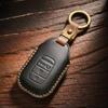 [Honda]Car Key Cover Handmade cowhide Suitable for New Style Civic CRV Haoying Binzhi
