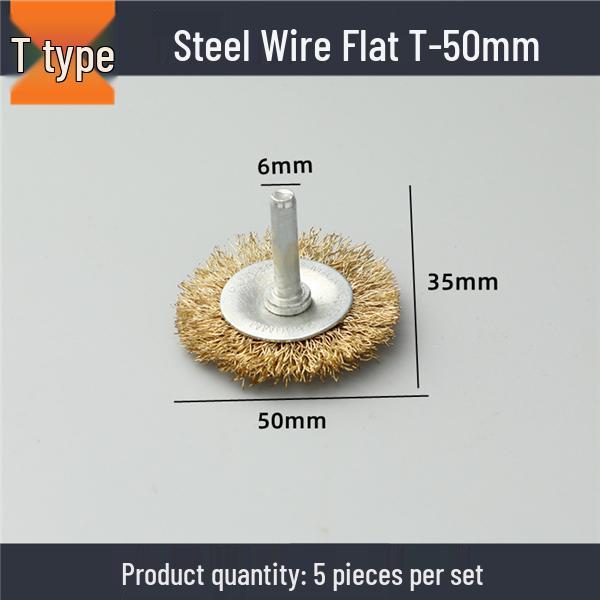 Steel Wire Brush Cup - Stainless Steel Rust Remover & Polishing Wheel for Angle Grinders