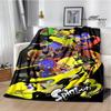 3D Cartoon game Splatoon Printed blanket Flannel Warm blankets Soft and comfortable blanket bed linings cubre cama Birthday Gift