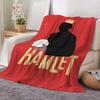 Drama Hamlet Throw Flannel Throw Blanket: Soft Kid-Friendly Warm Anti-Static All Season Washable Couch Bed Home