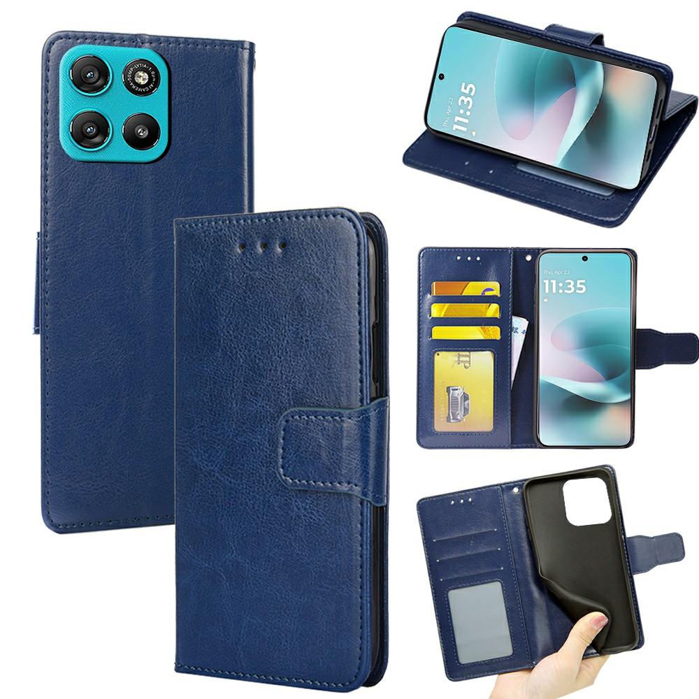 For Motorola Moto G67 Power 5G Case Wallet PU Leather + TPU Folding Stand Phone Cover