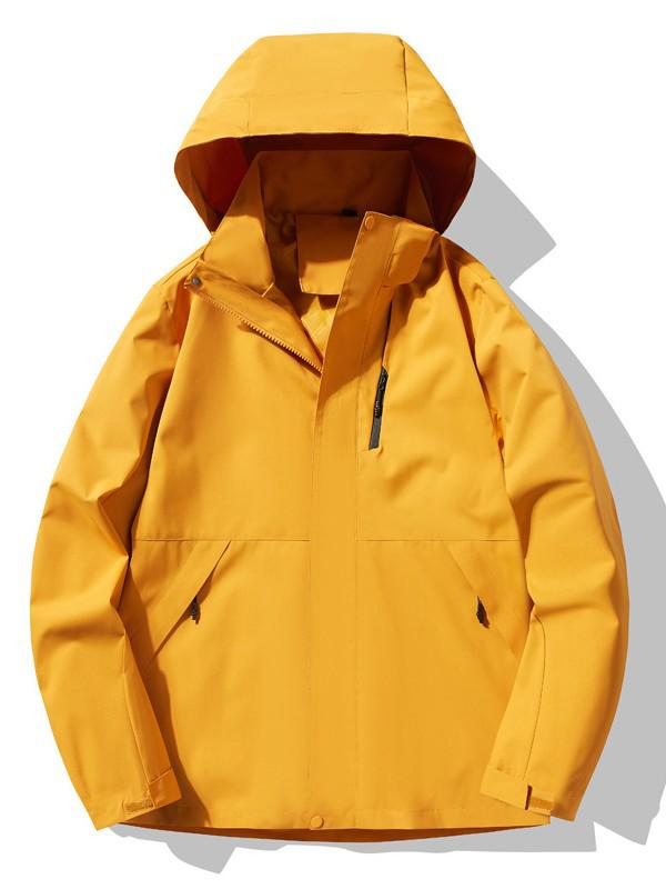 Herren- und Paarkombi 25 Jahre Frühling/Herbst Outdoor-Sport Winddicht Wasserdicht Atmungsaktiv Bergsteigerjacke