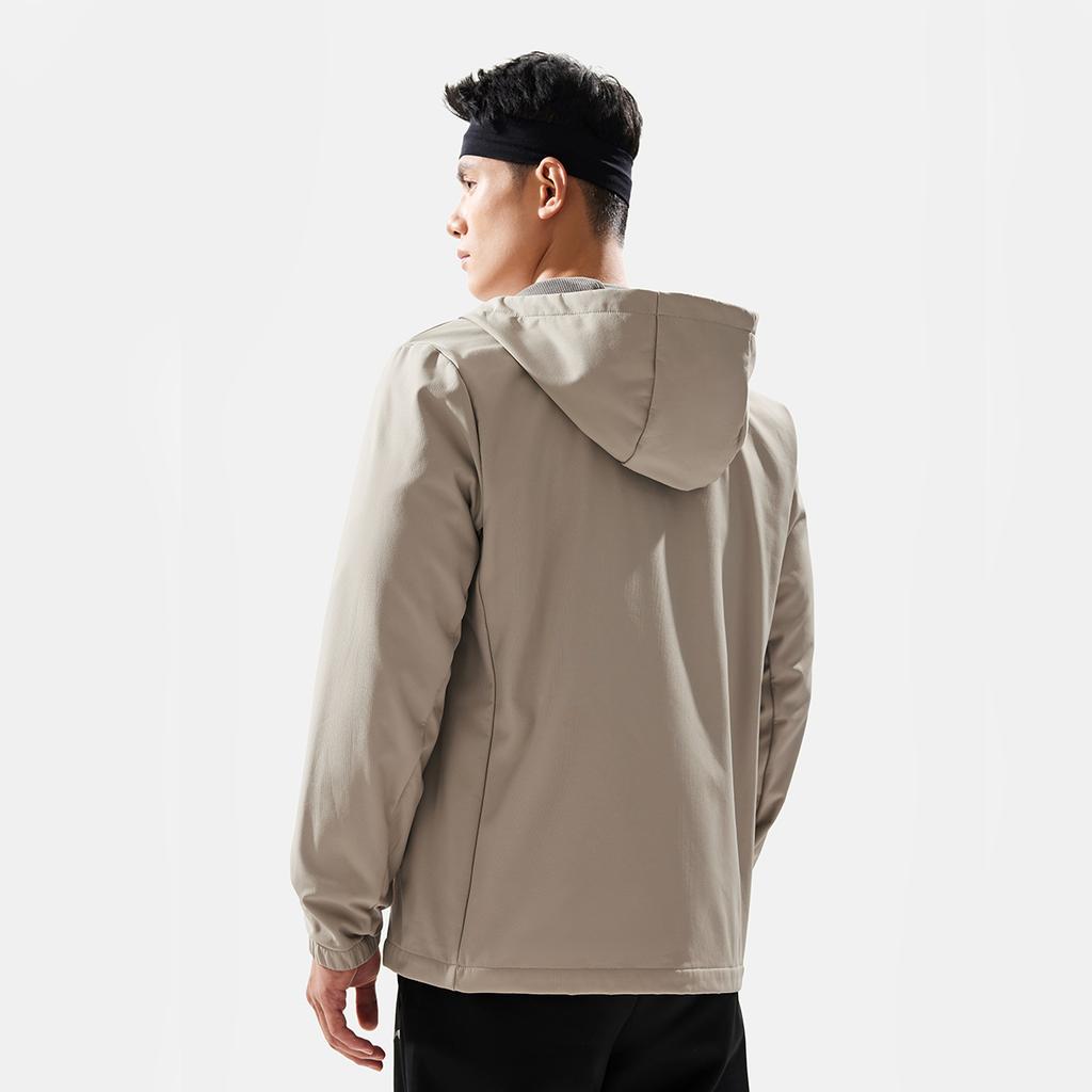 Li-Ning Wasserabweisende Bequeme Lässige Einfarbige Vielseitige Jacke Herrenjacken Staubgrau AFDU529-6