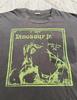 Camiseta JR Dinosour, Camiseta Preta da Banda de Rock Dinosaur Jr Unissex S-5XL Camiseta Unissex