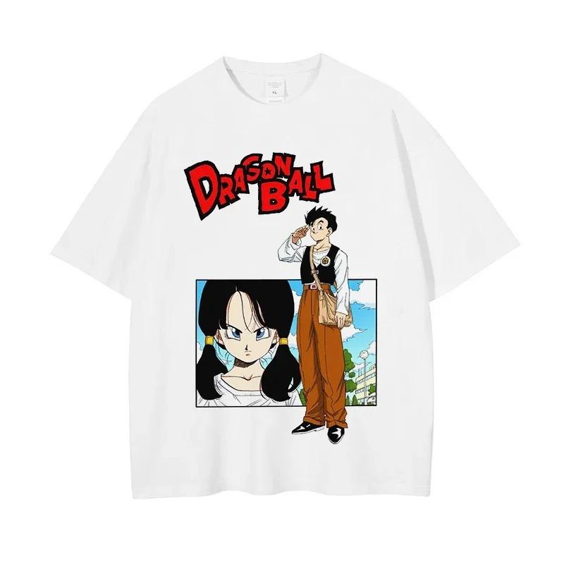 Hot Sale Anime Dragon Ball Majin Buu Hercule Manga Graphic Print T-shirt Men Women Streetwear Y2k Harajuku Fashion Casual Oversized Top Summer New Tee