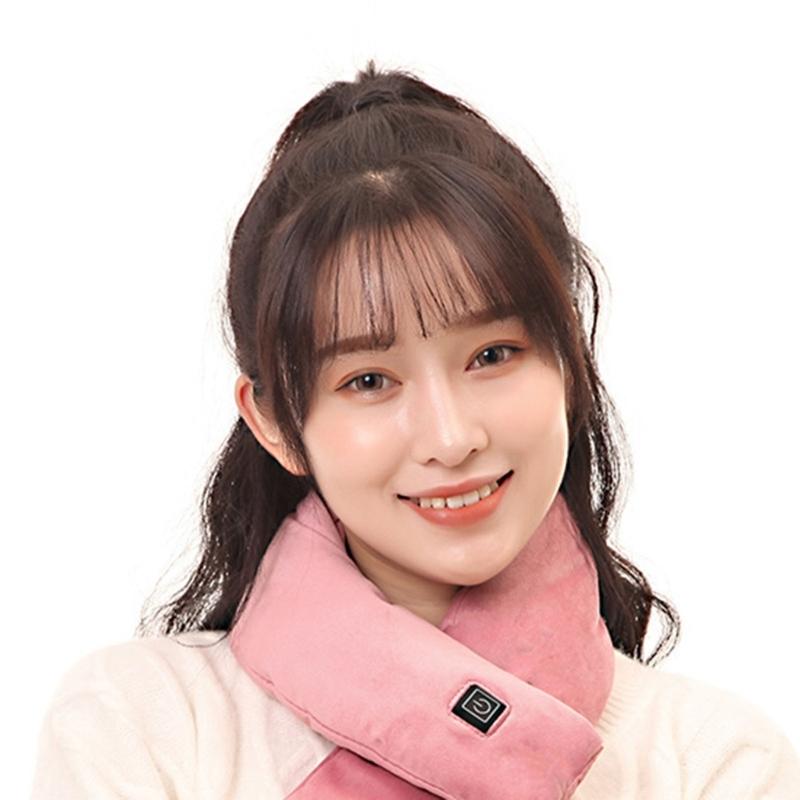 Portable USB Powered Heated Scarf Adjustable Heating Scarf USB Powered Heated Scarf for Women 5 Color Optional