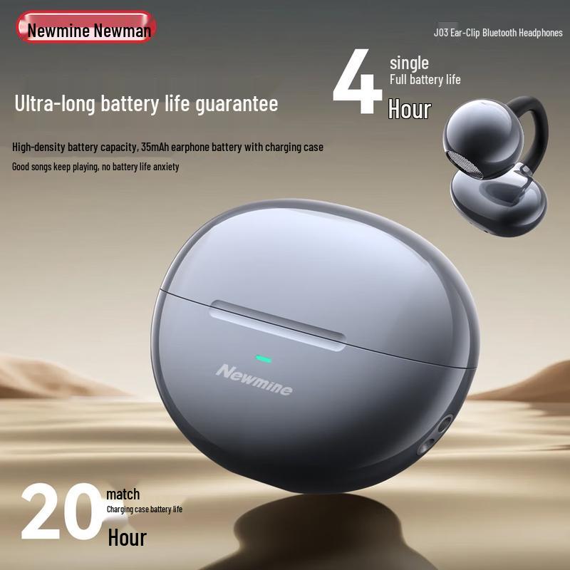 Newman J03 Open-Ear Clip-on Bluetooth Headset