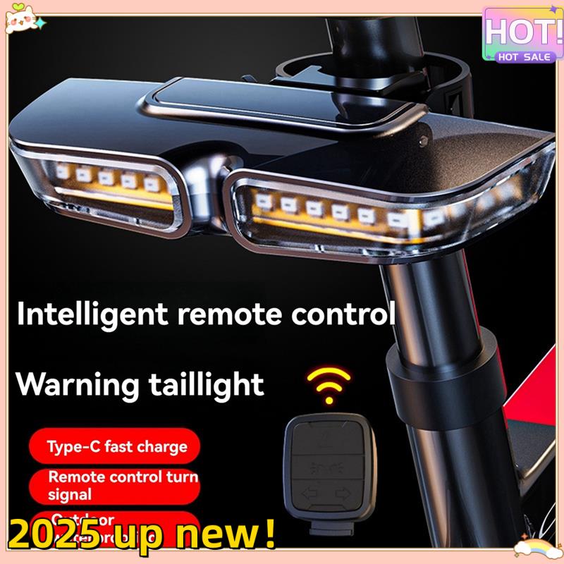 Classy-Intelligent Remote Control Bicycle Light Bicycle Warning Tail Light Mountain Bike Intelligent Remote Control Turn Signal