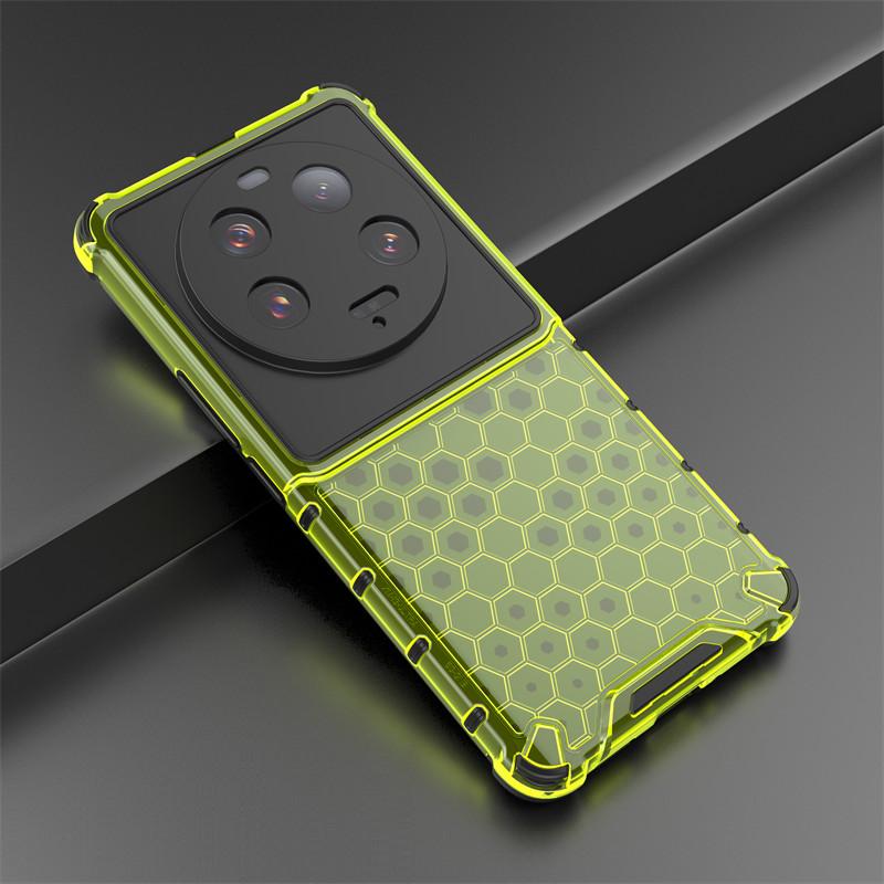Чехол для Xiaomi 13 Ultra Чехол для Xiaomi 13 Ultra Противоударный мягкий TPU Armor PC Защитный чехол для задней панели телефона для Xiaomi 13 Ultra For Xiaomi 13 Ultra зелёный