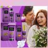 Conjunto de Banho Floral Herbal Luxuoso com Sabonete Líquido Hidratante para o Corpo e Loção