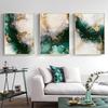 Nordic Green Gold Fashion Marbl Posters Wall Art Aesthetic Canvas Painting Print Picture Living Room Bedroom Interior Home Decor