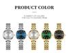 CURREN 9106 Women's Waterproof Quartz Watch with Steel Band