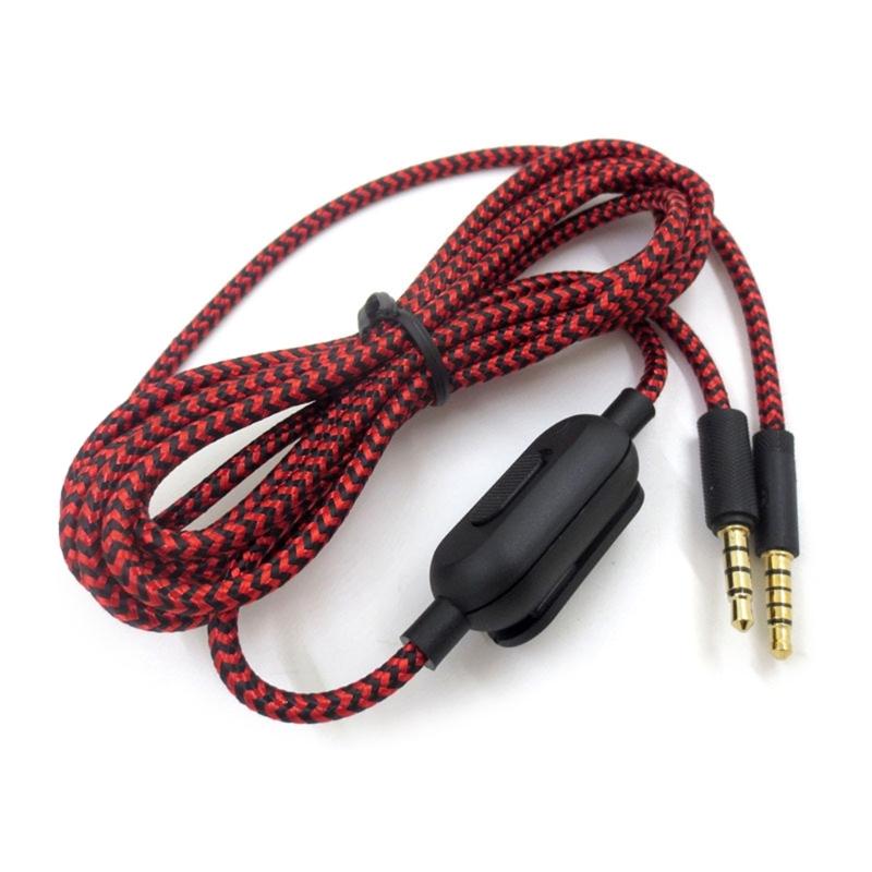3.5mm Jack Headphone Cable for  G433 G233 G Pro G Pro X   Headphones Replacement Audio Cable Cord