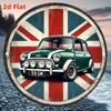 Vintage British Flag Metal Tin Sign Classic Wall Decor Waterproof Rustproof