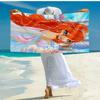 Ultra-Soft Beach Towel with Winx Club Theme,Ideal for Pool - Camping, Diving - Perfect Travel Essential, Vibrant Beach Towel.