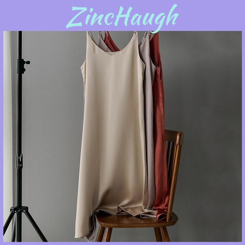 Elegant Women Satin Silk Slip Dress With Soft Touch For Casual And Cocktail Occasions