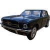 KINSMART Maßstab 1964 Ford Mustang Diecast Modell Schwarz 1/34 Auto,