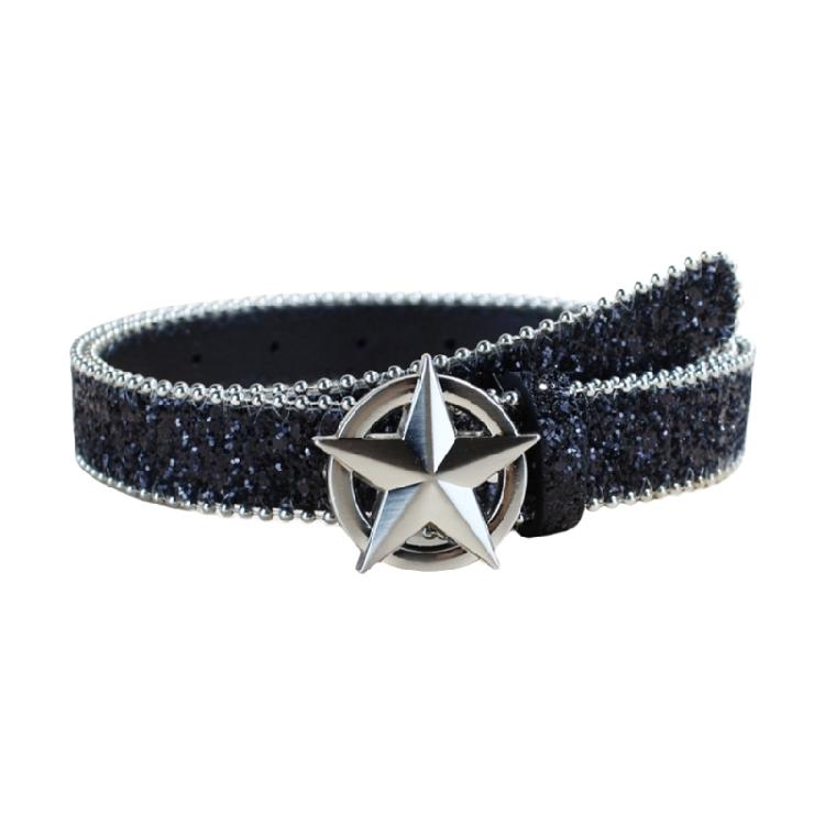 Blingbling Glitter Waist Belt for Street Dance Jean Casual Wear Trendy
