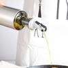 1/5Pcs Olive Oil Pourer Oil Vinegar Bottle Stopper Spout Leak-proof Nozzle Dispenser with Rubber Dust Caps for Kitchen Accessory