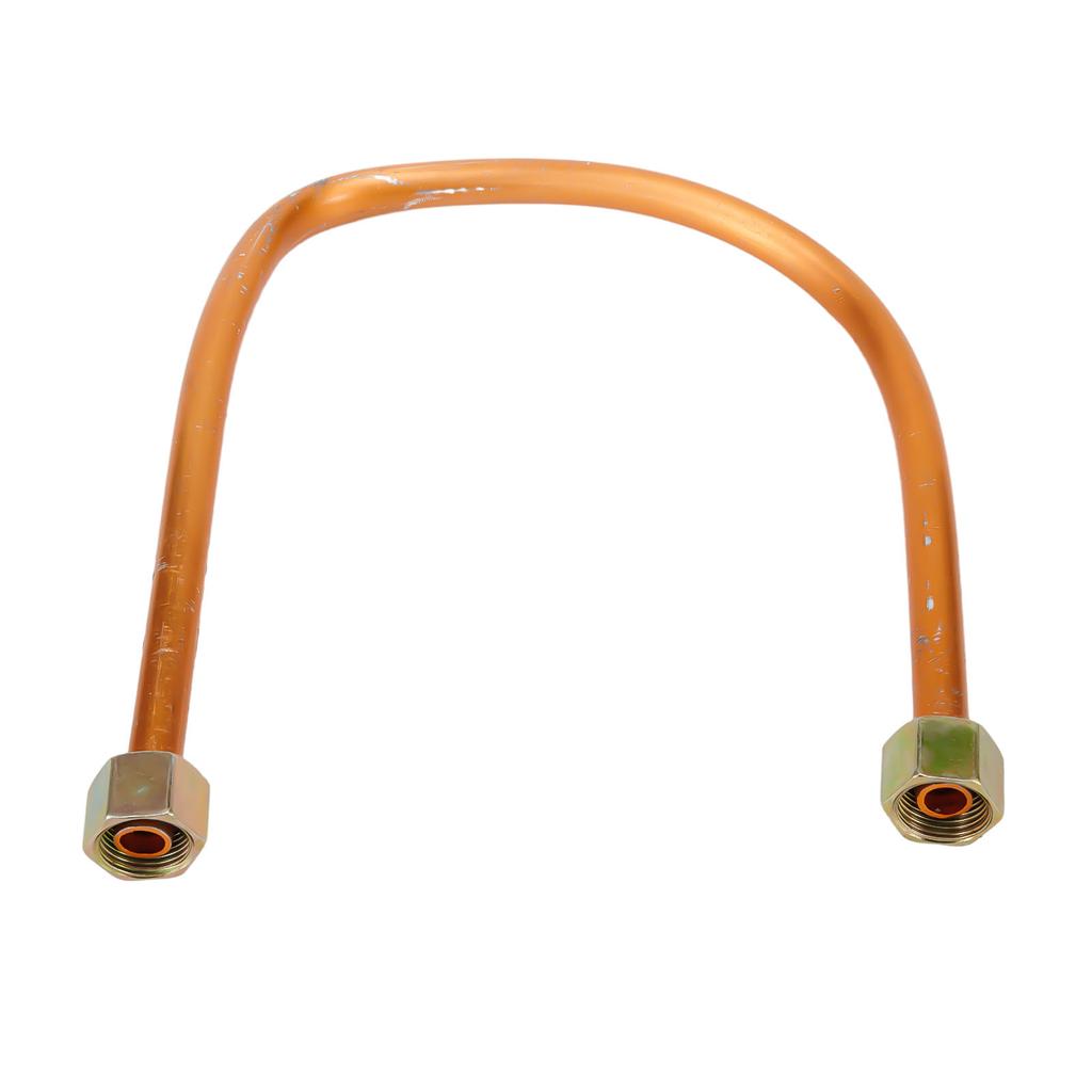 Air Compressor Tube 10*450mm Thread Aluminum Air Inlet Pipe Exhaust Tube Replacement Hardware Spare Parts Accessories