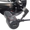 12V 24V Araç Şarj Cihazı Otomatik Güç Kaynağı Kablosu 5V 3A USB C'den Araç Soketine Erkek Fiş Kablosu Cep Telefonu Dizüstü Bilgisayar İçin