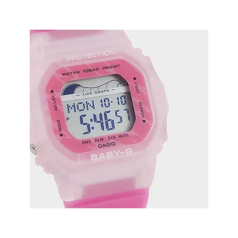 Casio women's watches: stylish and lightweight quartz timepieces, personalized ladies' watches, model BLX-565S-4PR.