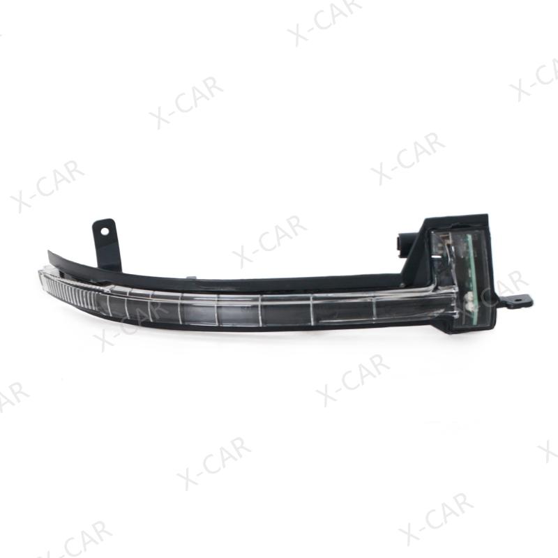 Para VW Touareg 2011 2012 2013 2014 2015 2016 2017 2018 Tampa Inferior da Moldura do Espelho Lateral Externo Lente de Vidro do Espelho Retrovisor
