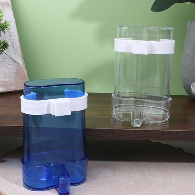 2/4 Stück Plastikvögel Wasserspender Futterspender Automatischer Vogelfutterspender Papagei Kanarienvogel Wellensittich Käfig Futter Trinken Fütterungszubehör