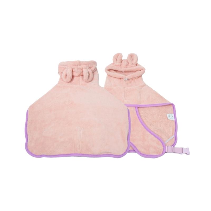 High Absorbent Cat Bathrobe for Dog Pet Bath Towel Quick Dry Bath Coat Soft Bath Robe for Medium Large Dogs Pet Clothes
