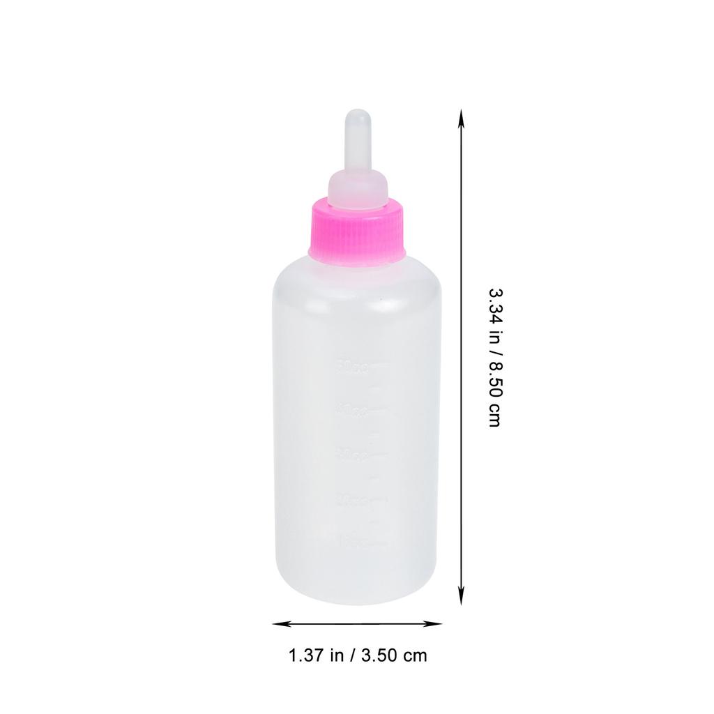 3Pcs Cat Milk Bottles Stable Performance Pet Nursing Bottles Puppy Feeding Tools Dog Feeders Household Pet Supplies