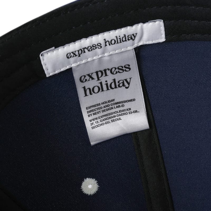 EXPRESS HOLIDAY Holiday Authentic Camp Cap_Navy