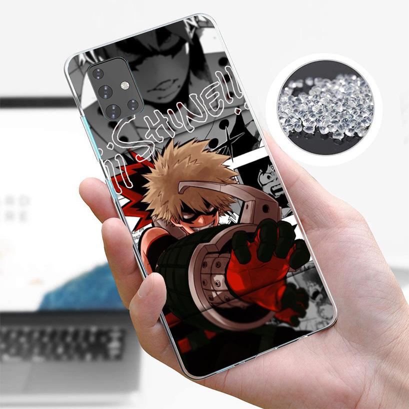 My Hero Bakugou Katsuki Phone Case For Samsung Galaxy A52 A32 A22 A12 A51 A31 A50S A30S A20S A10S Note 20 Ultra 10 Plus S10 A72