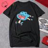 Funny Korean Amazing World Gumball Tshirt 100 Cotton Boys and Girls Y2k Clothes Short Sleeve Tee Mens Clothing