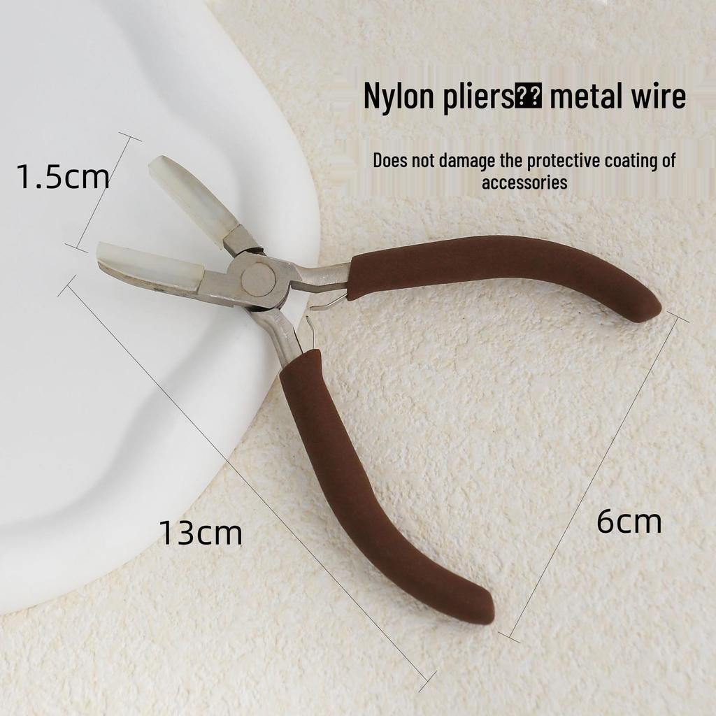 DIY Multifunctional Jewelry Pliers: Pointed Nose, Six-Section Wire Wrap, Double Round, Bead Pressing Pliers
