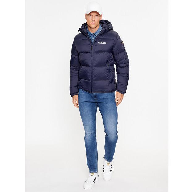Winter Jacket Napapijri A-Suomi NP0A4GJE Dark Blue Standard Fit