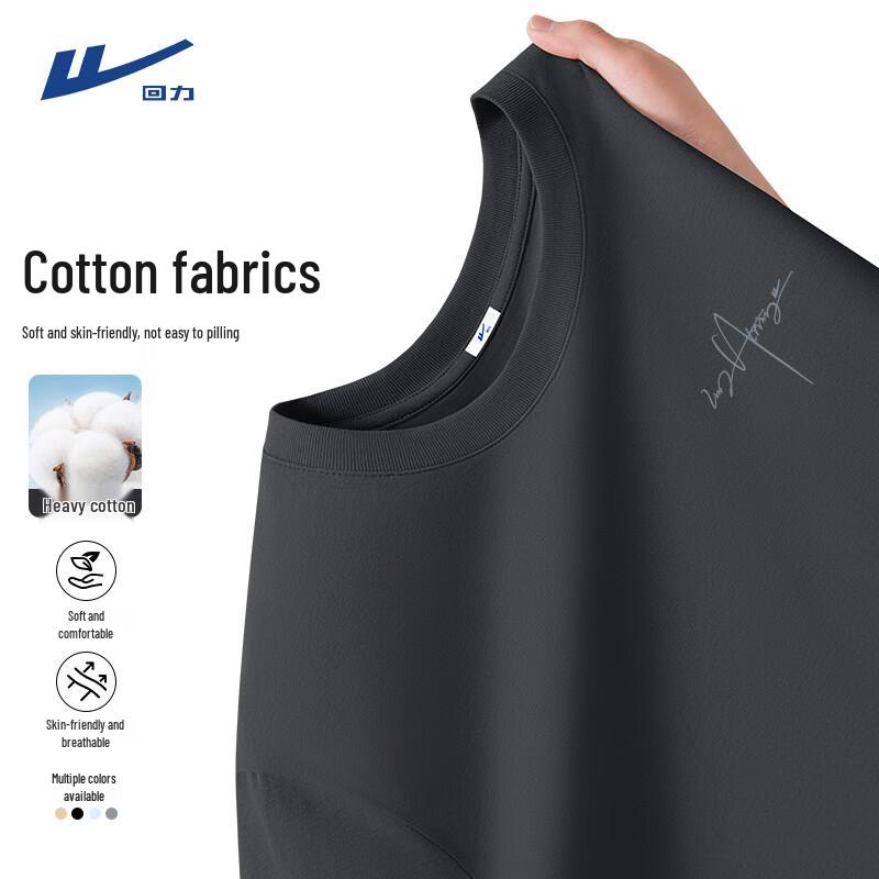 Мужская футболка Warrior из плотного хлопка свободного кроя 3XL