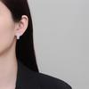 Elegant Gold-Plated Copper Hoop Earrings with Versatile Backs for a Sophisticated Look