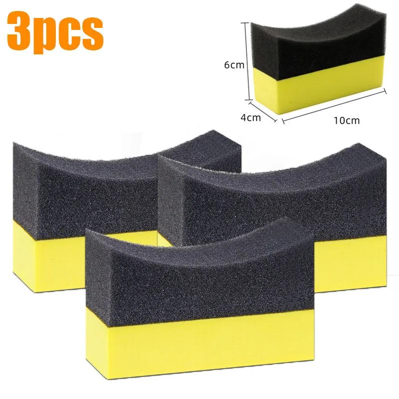 

1/3 шт. Набор щеток-губок для автомобильной чистки колес и шин, протирание водой, всасывание воды, губка, воск, полировка шин, щетки, инструменты