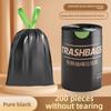 Pe Trash Bag With Drawstring For Home Use Heavy Duty Thick Garbage Sacks For Kitchen And Household