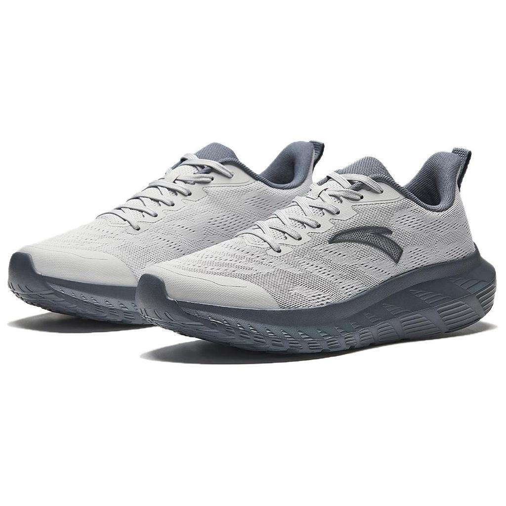 Anta Lightweight Cloud Comfortable Versatile Wear-Resistant Non-Slip Low-Top Casual Running Shoes Men sneaker Gray 112435536S-5
