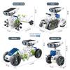 12-in-1 Solar Robot DIY Assembly Kit - Educational Building Blocks for Kids