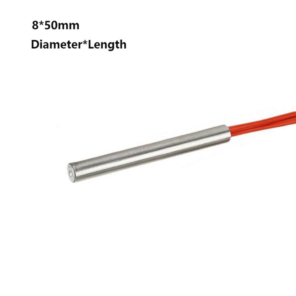 Durchmesser 6/8/10/12mm Elektrische Heizrohrformen Edelstahl 60/80/120/150/200/250W Einzelkopfform Trockenlauf 220V
