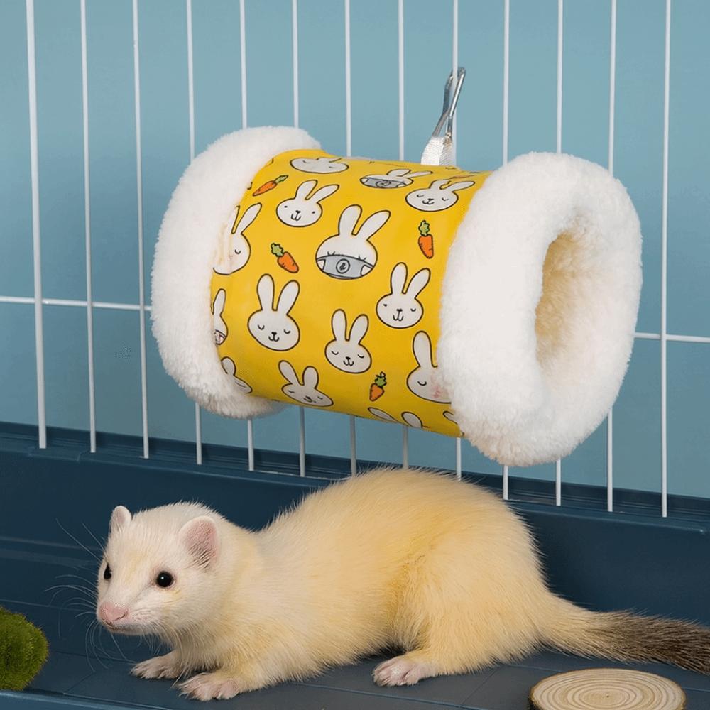 Super Soft Hanging Tunnel Nest Thickened Pet Play Tunnel Pet Cage Nest  for Pet Cage